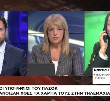 Παρέμβαση Γιαννακοπούλου για την αναγκαιότητα του διαλόγου στο ΠΑΣΟΚ