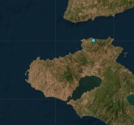 Σεισμός 4,2 Ρίχτερ στη Λέσβο στις 27 Οκτωβρίου 2024