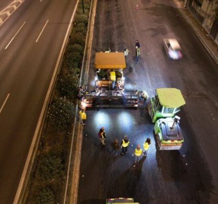 Κυκλοφοριακές Ρυθμίσεις στον Αυτοκινητόδρομο Αθηνών Θεσσαλονίκης λόγω Ασφαλτικών Εργασιών