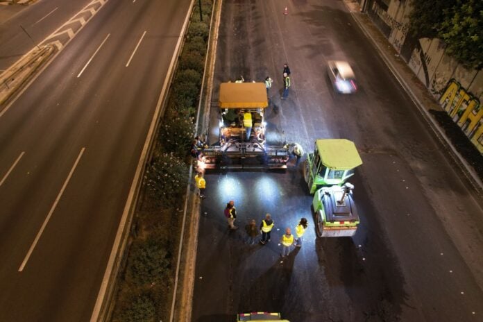 Κυκλοφοριακές Ρυθμίσεις στον Αυτοκινητόδρομο Αθηνών Θεσσαλονίκης λόγω Ασφαλτικών Εργασιών