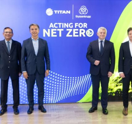 Σημαντική Συνεργασία TITAN και Thyssenkrupp για το Έργο Κατακρατήσεως Διοξειδίου του Άνθρακα IFESTOS